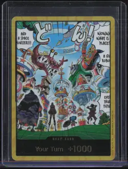 2o26 One Piece Alternate Art Gold Don!! Card Egghead Crisis - Image 1