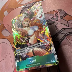 One Piece Nami OP14-031 SR Alt Art The Azure Sea’s Seven English MINT - Image 4