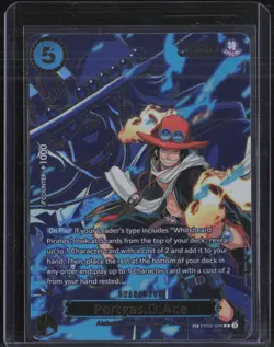 One Piece Carrying On His Will #EB02-028 Portgas D. Ace #1 - Image 1