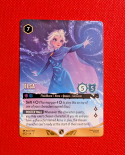 Disney Lorcana - ELSA Ice Maker #6/C2 Promo Challenge Card - Image 1