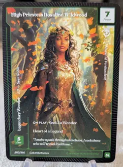 Wonders of the First High Priestess Rosalind Wildwood Mythic Call of the Stones - Image 1