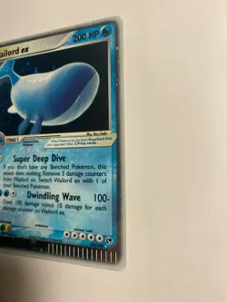 Pokemon TCG Wailord ex 100/100 Sandstorm Holo Vintage Rare Nintendo 2003 - Image 4
