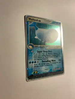 Pokemon TCG Wailord ex 100/100 Sandstorm Holo Vintage Rare Nintendo 2003 - Image 5