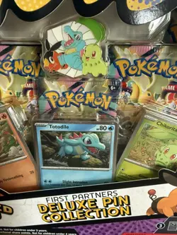 Pokemon TCG Mega Evolution Ascended Heroes First Partners Deluxe Pin Collection - Image 4