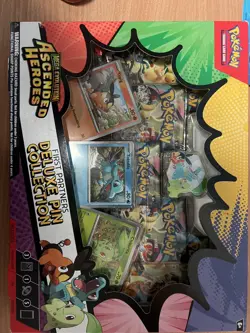 Pokemon TCG Mega Evolution Ascended Heroes First Partners Deluxe Pin Collection - Image 1