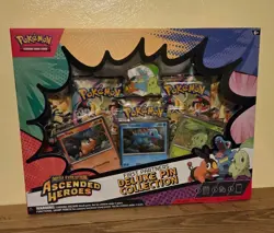 Pokemon TCG: Mega Evolution-Ascended Heroes First Partners Deluxe Pin Collection - Image 1