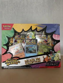 Pokemon TCG: Mega Evolution-Ascended Heroes First Partners Deluxe Pin Collection - Image 1