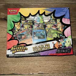 Pokemon TCG: Mega Evolution-Ascended Heroes First Partners Deluxe Pin Collection - Image 1