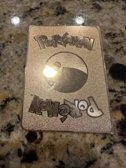 Metal Fan made Pokemon cards, Ancient Mew, Blastoise, Venusaur, Charizard - Image 5