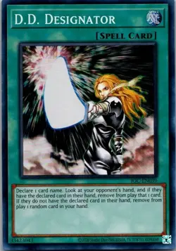 D.D Designator IOC-EN039 Near Mint Super Rare Unlimited Yu-Gi-Oh! Card - Image 1
