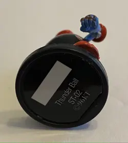 Yugioh Dungeon Dice Monsters Thunder Ball Figure ST-02 1996 & Card - Image 2