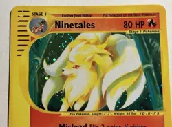 Ninetales Expedition Pokemon Card E-Series Reverse Holo 21/165 LP Condition - Image 3