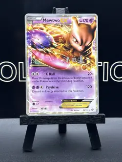 Mewtwo EX 54/113 2014 World Championship Ultra Rare Pokemon Card Regular - Image 2