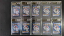 Chinese Pokemon Mew V 048/132 RR OCD 10 Pristine Graded Card Lot*10 GL15 - Image 2
