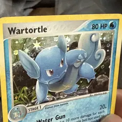 Wartortle Uncommon FireRed & LeafGreen 50/112 Water Reverse Holo Pokemon Card - Image 4