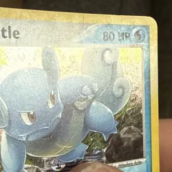 Wartortle Uncommon FireRed & LeafGreen 50/112 Water Reverse Holo Pokemon Card - Image 5