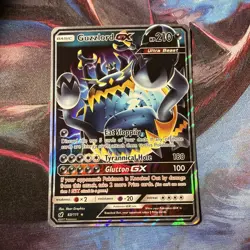 Guzzlord GX 63/111 Crimson Invasion Sun & Moon S&M Holo Pokemon TCG Card - Image 1