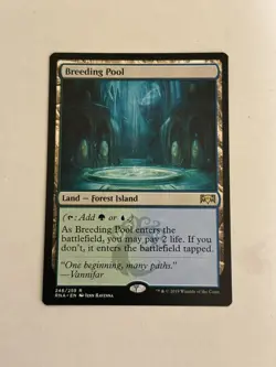 MTG Breeding Pool #246 Ravnica Allegiance Regular Rare Magic Card TCG CCG - Image 1