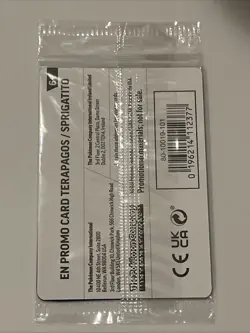 Terapagos 161/191 with Sprigatito SEALED PROMO Best Buy Pokemon Card - Image 2