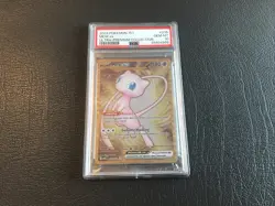Pokemon TCG Mew EX Scarlet Violet-151 205/165 Holo Metal UPC Promo PSA 10 - Image 1