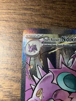 Pokemon TCG Team Rockets Nidoking EX 233/182 Sir Destined Rivals MINT - Image 3