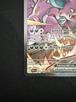 Pokemon TCG Team Rockets Nidoking EX 233/182 Destined Rivals NM Condition - Image 2