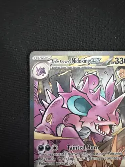 Pokemon TCG Team Rockets Nidoking EX 233/182 Destined Rivals NM Condition - Image 5