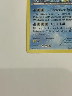 Pokemon Card TCG Shiny Gyarados XY109 2016 Black Star Promo C77 Mint Condition - Image 3