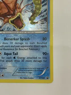 Pokemon Card TCG Shiny Gyarados XY109 2016 Black Star Promo C77 Mint Condition - Image 4