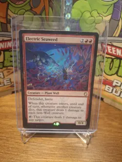 MTG TMNT Teenage Mutant Ninja Turtles Electric Seaweed SURGE FOIL NM - Image 1