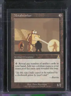 1999 Magic The Gathering Urza's Destiny #135 Metalworker - Image 1