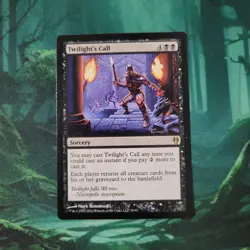 MTG Duel Decks: Izzet vs. Golgari - Twilight's Call -Rare - LP - Image 1