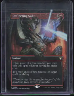 Magic The Gathering Holo Foil Commander Master #0696 Deflecting Swat - Image 1