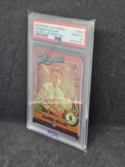 2023 MTG Secret Lair The Baseballing Foil Chandra Nalaar PSA 10 GEM MT - Image 3