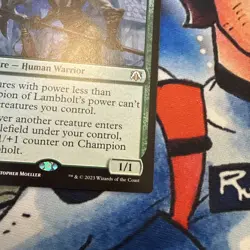 Champion of Lambholt Commander: March of the Machine Regular - Image 4