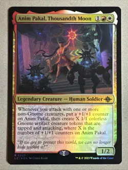 MTG / Anim Pakal, Thousandth Moon / LCI / #223 / FOIL / Rare / NM - Image 1
