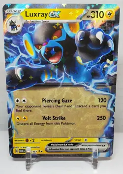 LUXRAY EX DOUBLE RARE TWILIGHT MASQUERADE 068/167 SCARLET VIOLET POKEMON NM/M - Image 1