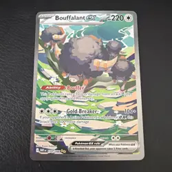 Bouffalant ex 170/086 Sv: White Flare Holo Pokemon - Image 1