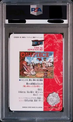 PSA10 No.47 Straw Hat Voyage Photo33 One Piece 2000 Visual Adventure Card - Image 2