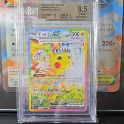 Pokemon Pikachu ex Full Art SIR Holo 238/191 Surging Sparks BGS 9.5 - Image 1