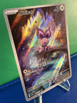 Pokemon TCG Noibat 169/159 Journey Together Illustration Rare - Near Mint - Image 2