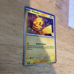 Pikachu Pokemon Day Cosmos Holo Promo Temporal Forces Pokemon TCG 051/162 SV05 - Image 4