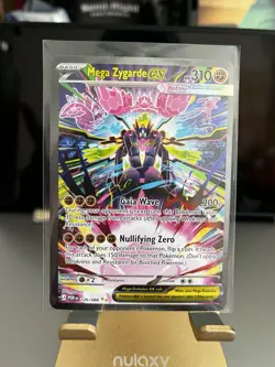 Mega Zygarde ex 120/088 Me03: Perfect Order Holo NEW!! Pokemon TCG - Image 1