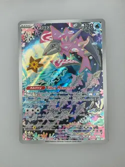 2023 Pokemon Paradox Rift Veluza 192/182 NM - Image 1