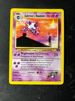 Sabrina's Haunter - Gym Challenge 55/132 - Pokemon - NM - Image 1