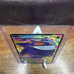 Pokemon Gengar EX Ultra Rare Full Art Holo XY Phantom Forces 114/119 170 HP 2014 - Image 4