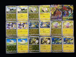 2023 Pokemon TCG S-Chinese Ampharos Yamper Holo cs3aC 032/125 U Lot*18 RW30 - Image 1