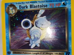 Pokemon Dark Blastoise 3/82 Team Rocket 1st Edition Holo Rare LP sc - Image 2