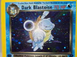 Pokemon Dark Blastoise 3/82 Team Rocket 1st Edition Holo Rare LP sc - Image 3