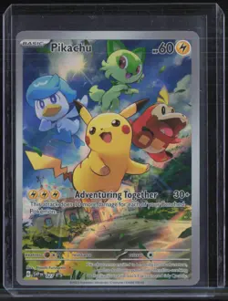 2023 Pokemon Scarlet & Violet Black Star Promo #017 Pikachu - Image 1